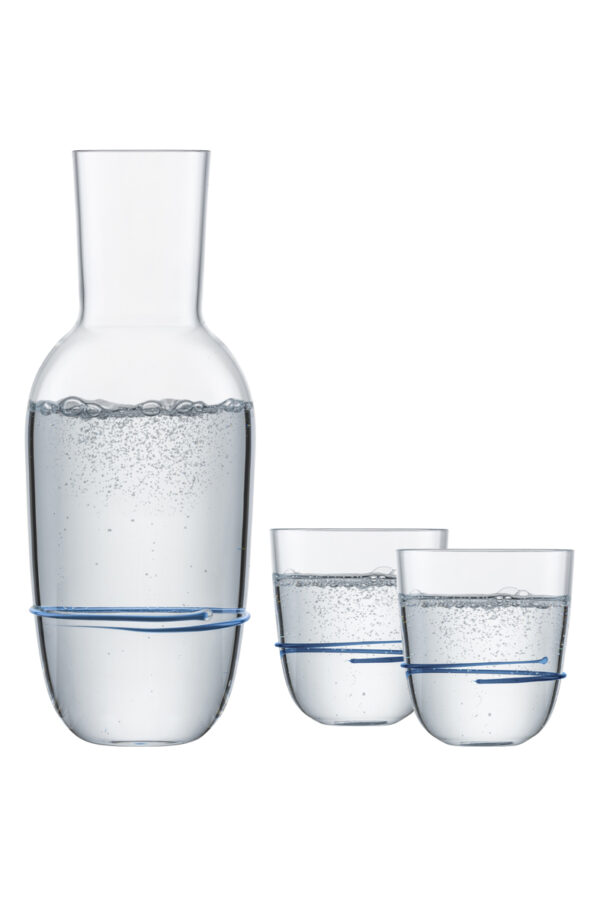 AURA SET KARAF 0,75L + 2xBEKER 42 BALUW