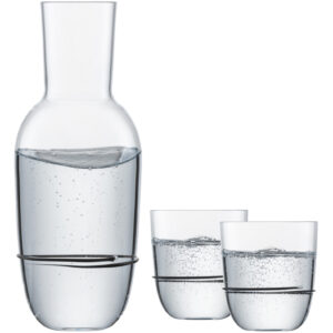 AURA SET KARAF 0,75L + 2xBEKER 42 ZWART