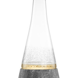 ICONICS DECANTER OP SOKKEL IN HOUT 0,75l